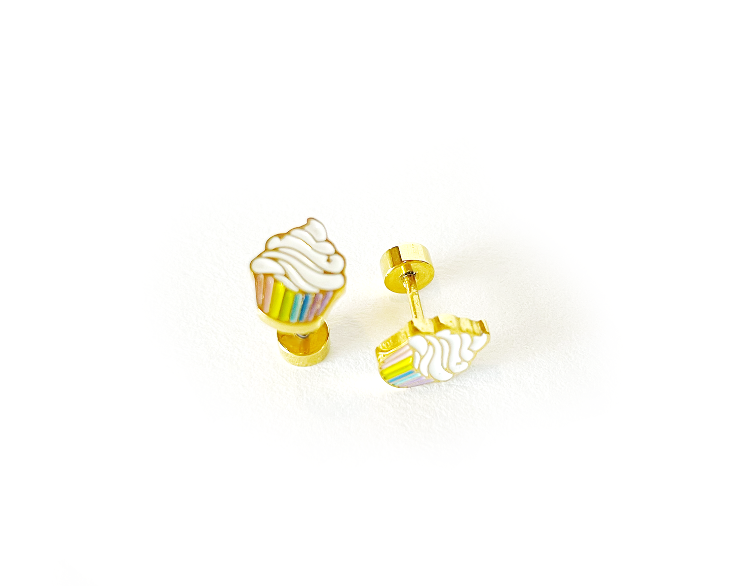 CUPCAKE STUD EARRINGS