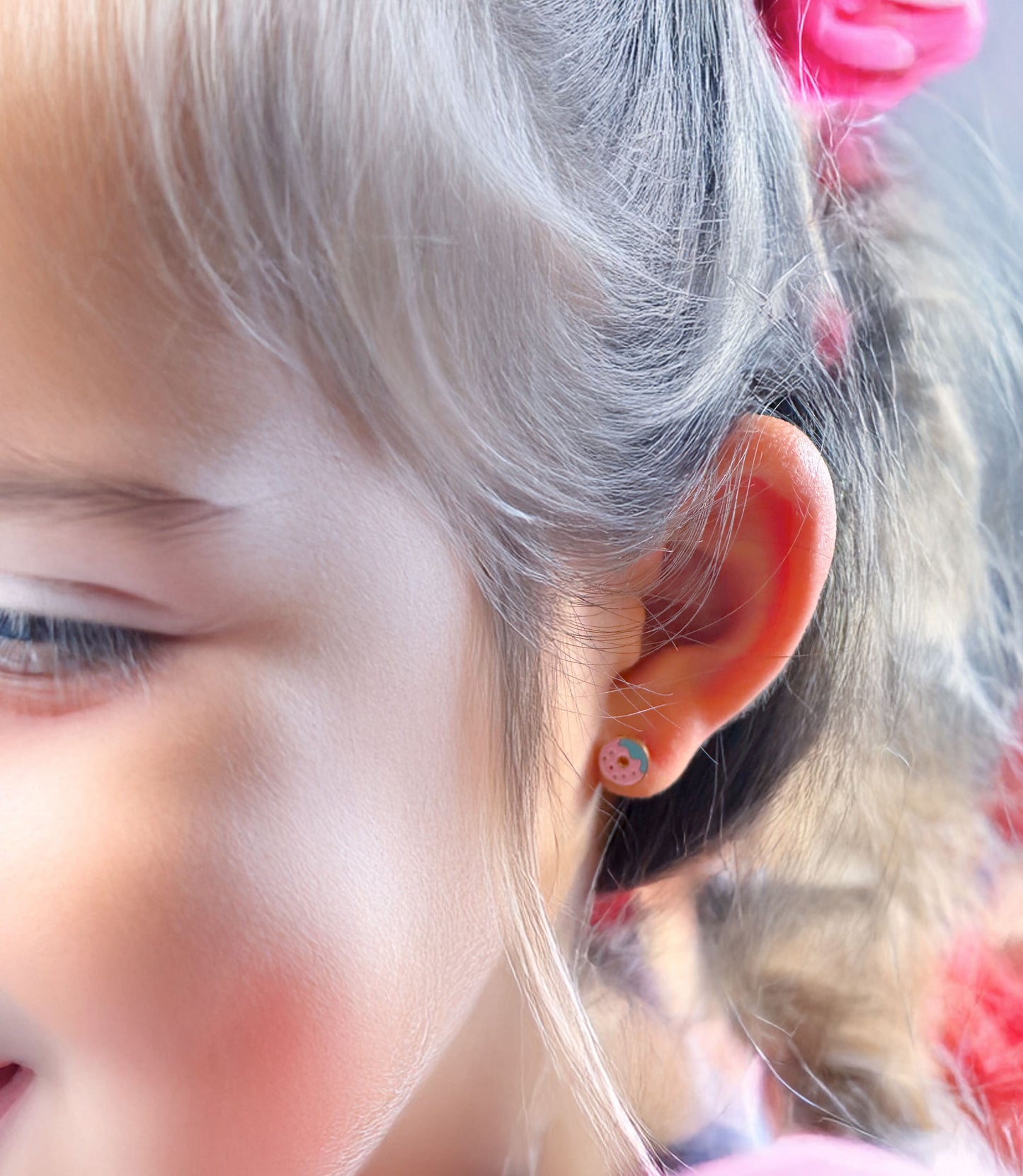 DONUT STUD EARRINGS
