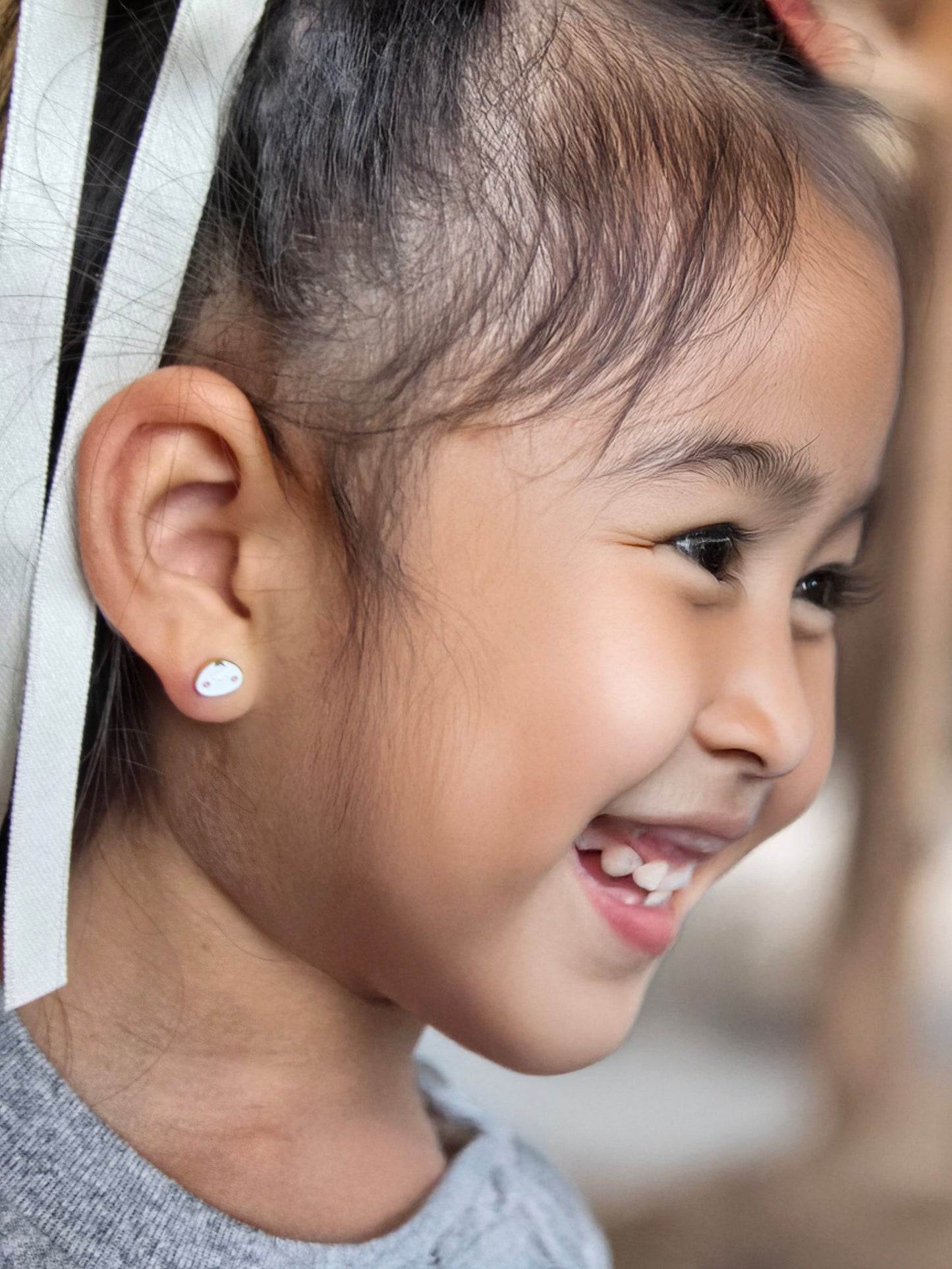 DUMPLING STUD EARRINGS