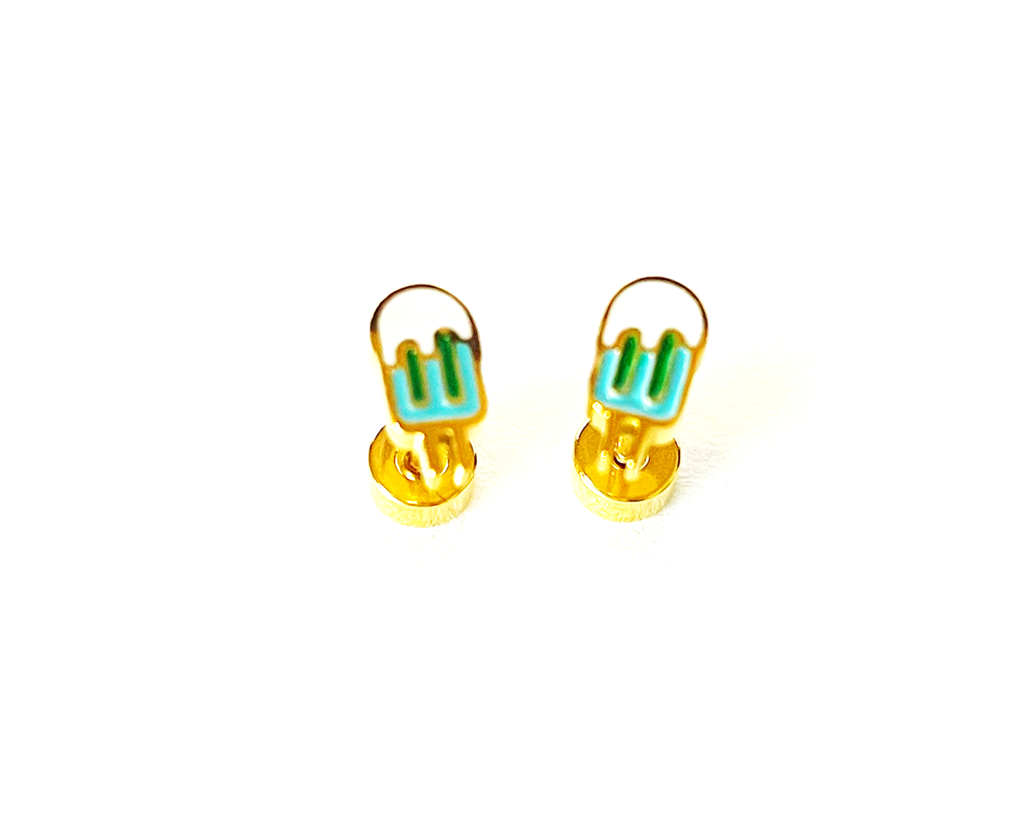 POPSICLE STUD EARRINGS