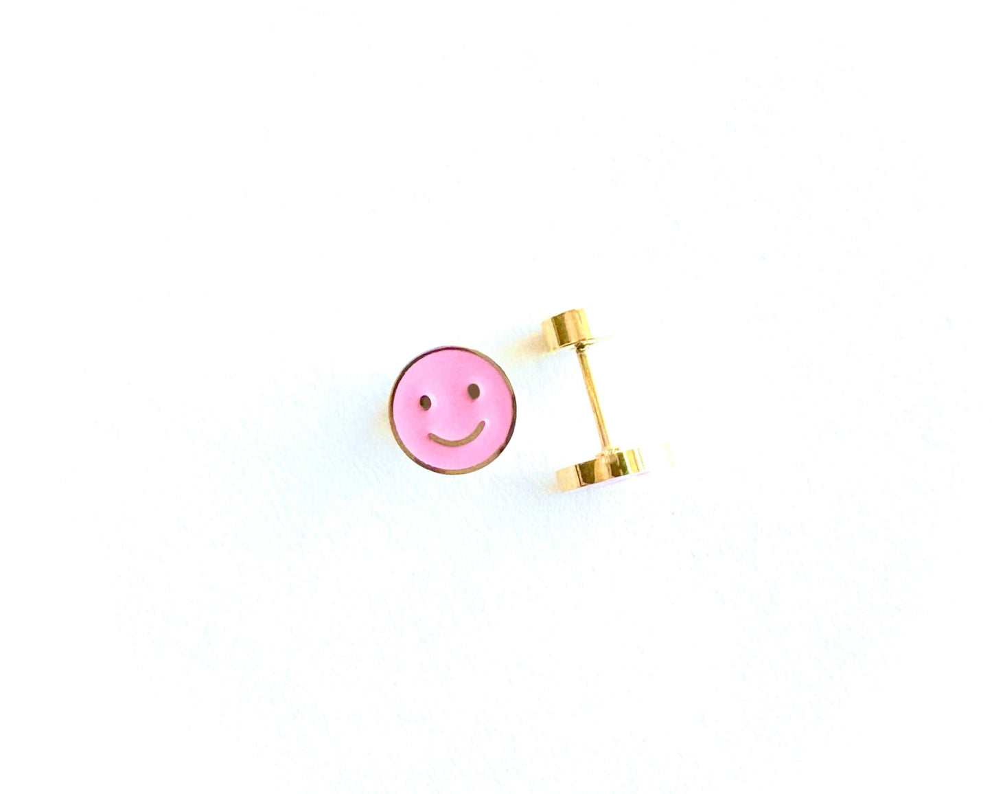 SMILE EMOJI STUD EARRINGS