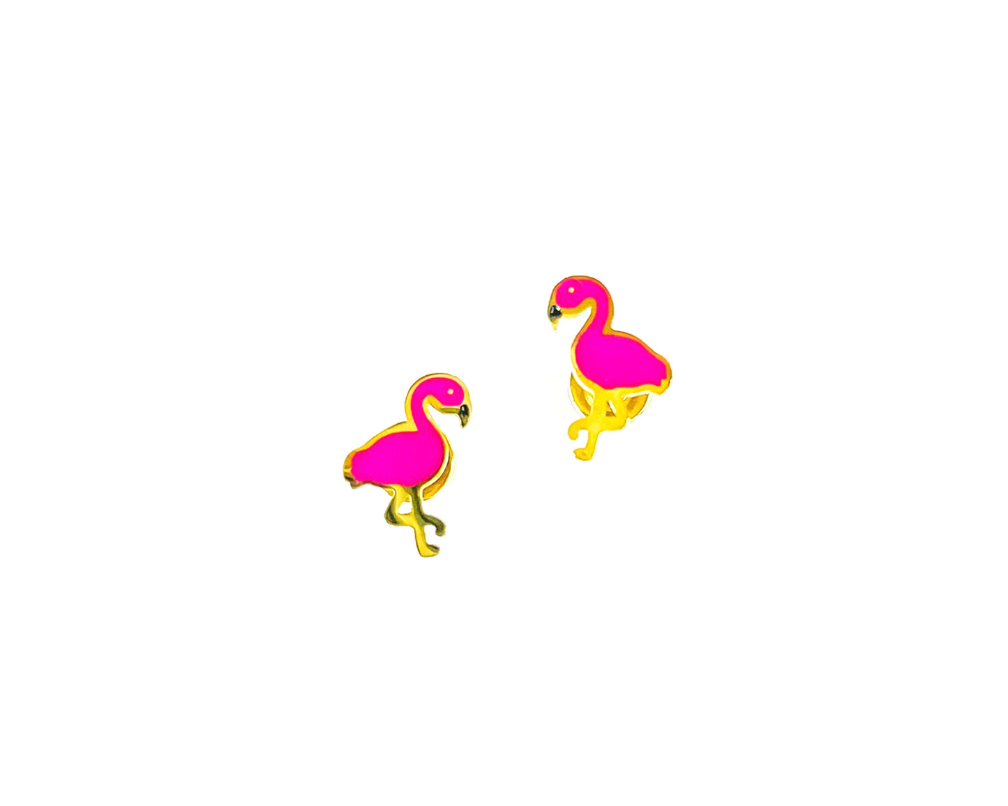 FLAMINGO STUD EARRINGS