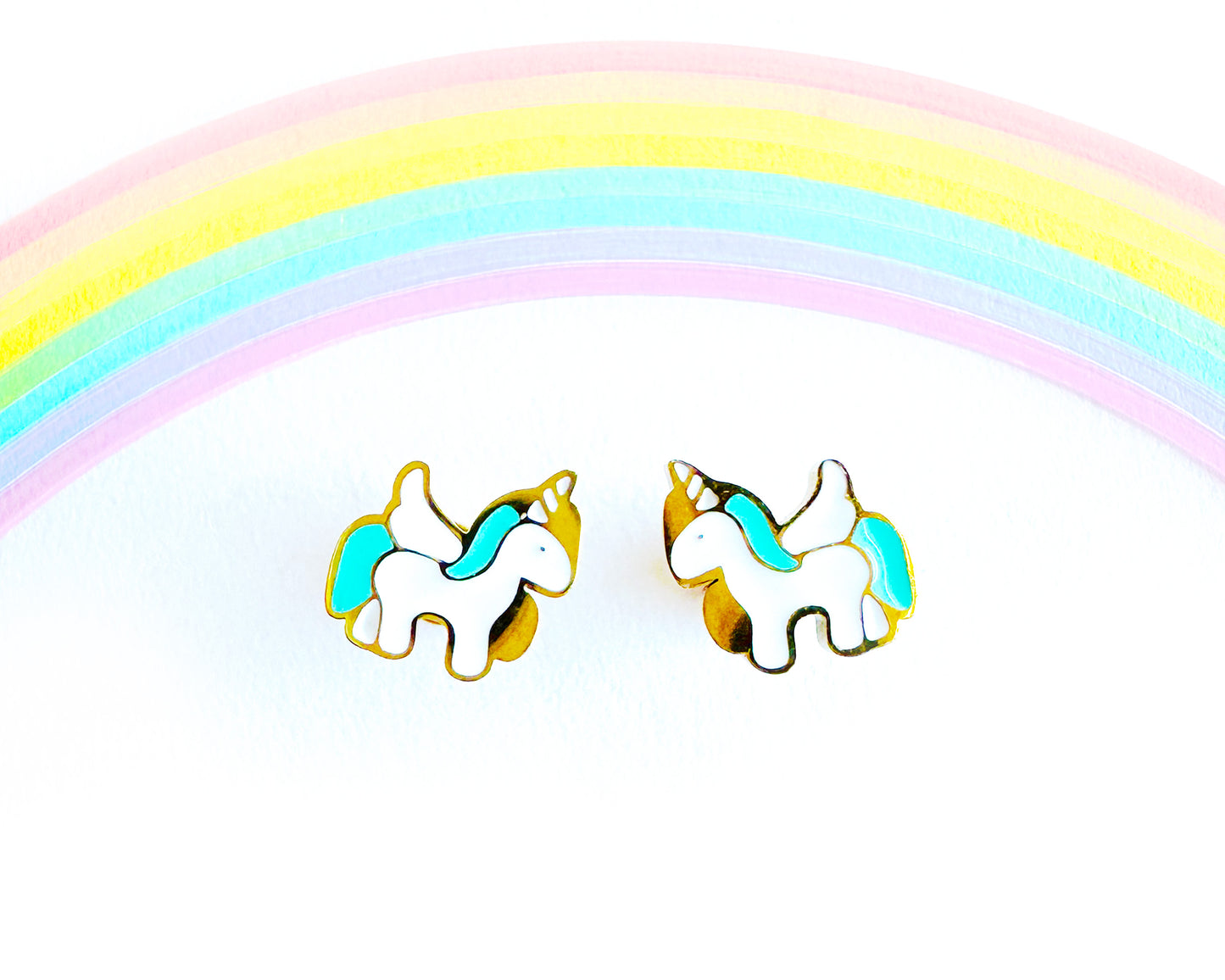 UNICORN STUD EARRINGS