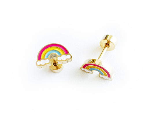 RAINBOW STUD EARRINGS