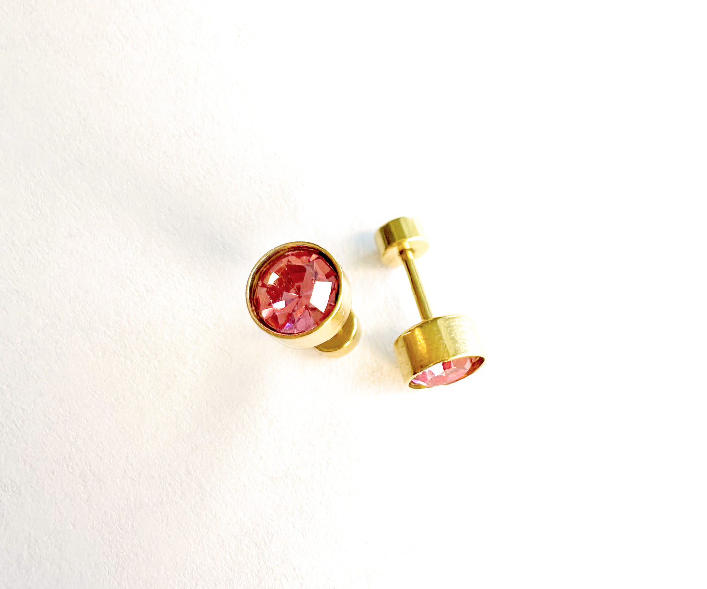 BIRTHSTONE STUD EARRINGS