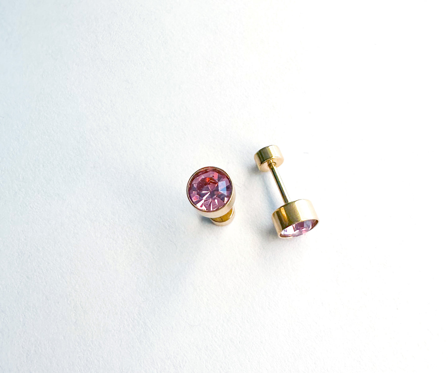 BIRTHSTONE STUD EARRINGS