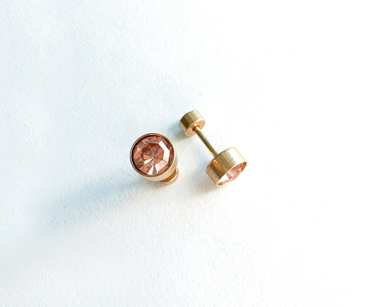 BIRTHSTONE STUD EARRINGS