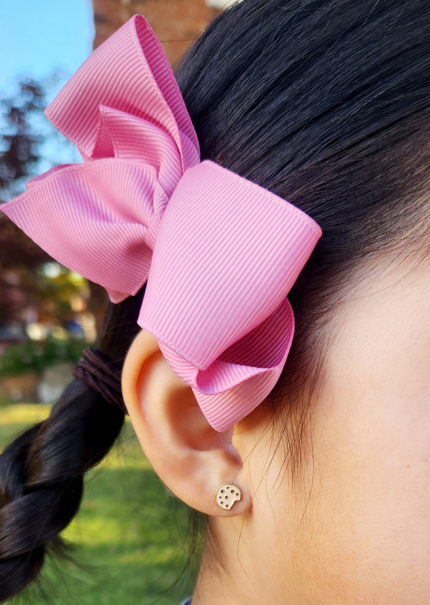 COOKIE AND MILK STUD EARRINGS