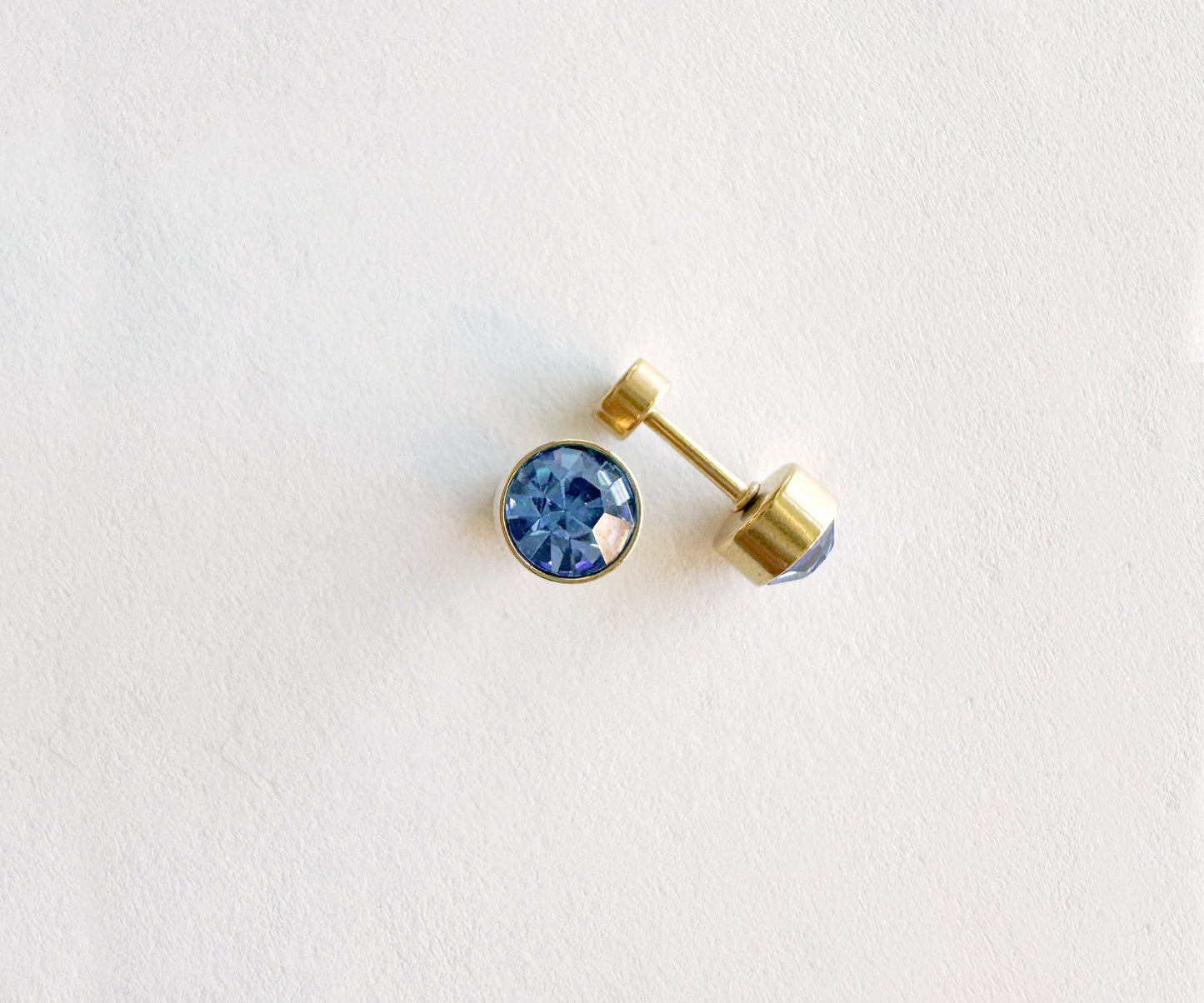 BIRTHSTONE STUD EARRINGS