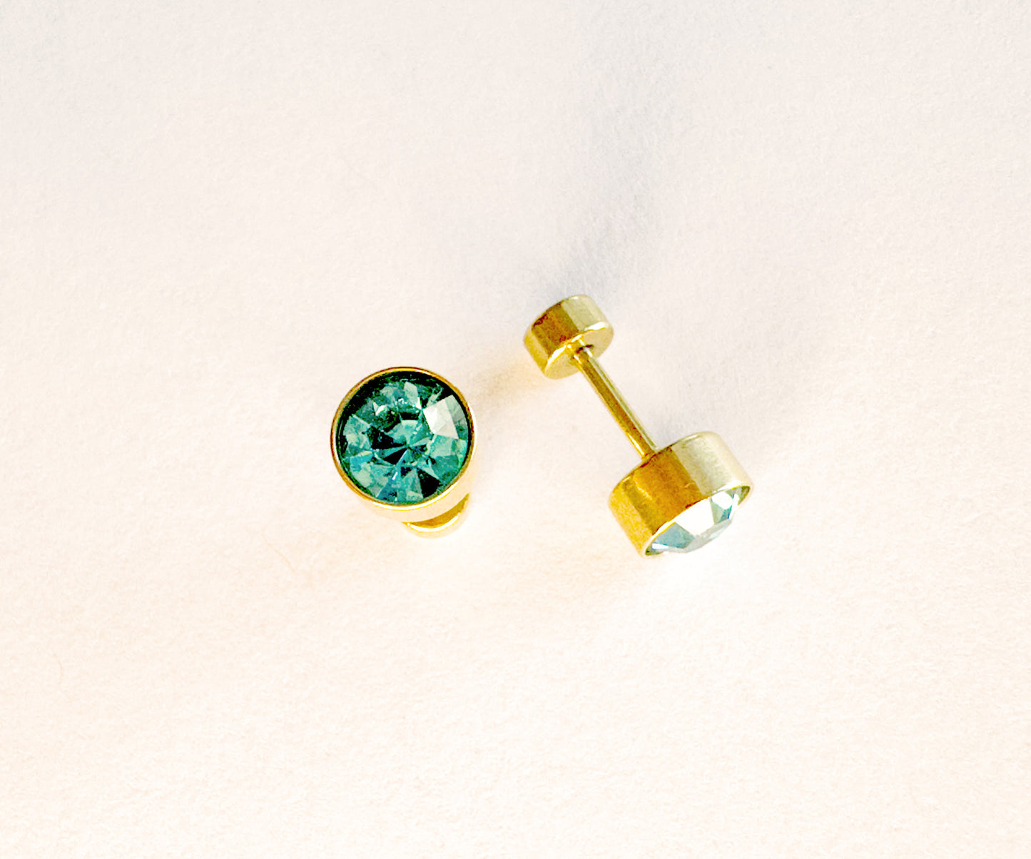 BIRTHSTONE STUD EARRINGS